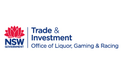Logo: NSW Government Office of Liquor, Gaming and Racing