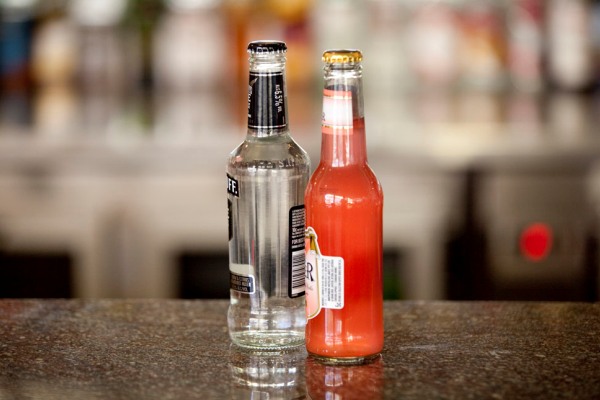 Pre-mixed spirits (around 5% alcohol):
375 ml can or bottle